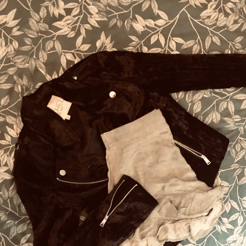 FINALE SALE- Rachel Roy Velvet Jacket